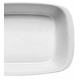 Forma 22,5cm Comprimento Por 14cm 700 ML Refratário Porcelana Germer